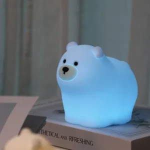 Luz de Carregamento USB Coala com Temporizador e Efeito Gradiente - Verde, 16cm