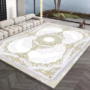 Tapete Antiderrapante Retro Persa para Sala de Estar e Quarto - SJR-200006154, 140 cm x 200 cm