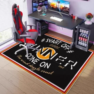 Tapete Esportivo Antiderrapante para Quarto e Escritório - VIKAMA - 160x230cm, Lavável 7