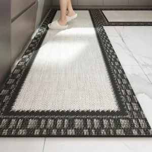 Tapete Antiderrapante à Prova d'Água para Cozinha - Estilo Minimalista - AD3161-P-8, 1 unidade 100x200cm