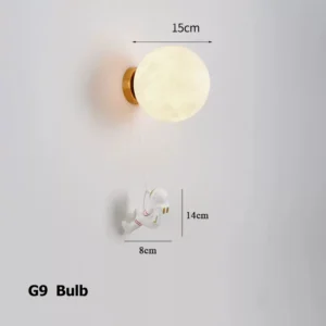 Luminária de Parede Astronauta Criativa para Quarto Infantil - 3 cores