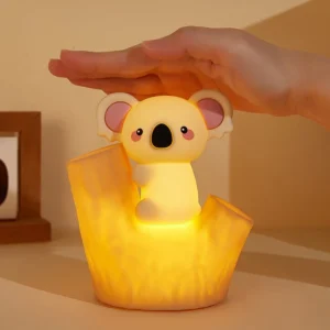 Luz de Carregamento USB Coala com Temporizador e Efeito Gradiente
