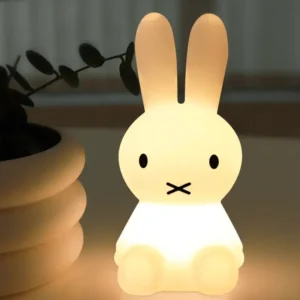Luminária de Cabeceira Kawaii para Crianças - Luz Noturna Criativa