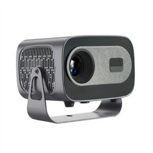 Projetor A10PLUS Android TV 4K Dual Band WIFI 6.0 Bluetooth 5.0 Portátil - cinza