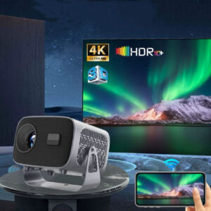 Projetor A10PLUS Android TV 4K Dual Band WIFI 6.0 Bluetooth 5.0 Portátil