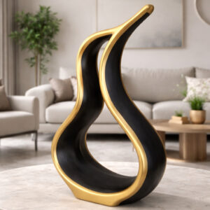 Enfeite Vaso Pinguim Ceramica Decoração Rack Sala Estante Aparador