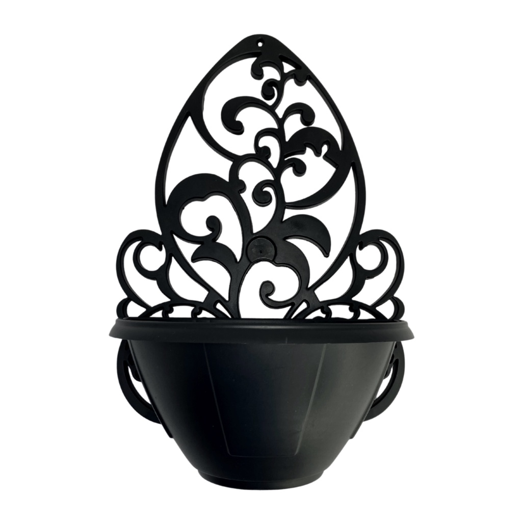 Kit 5 Vasos Arandelas Com Suporte Para Flores Suculentas E Plantas Vaso Meia Lua Para Parede