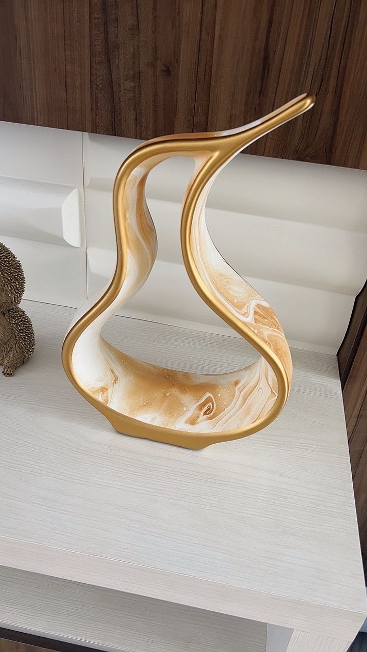Enfeite Vaso Pinguim Ceramica Decoração Rack Sala Estante Aparador